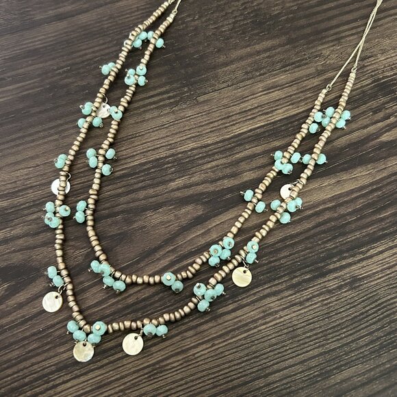 Two-Layer Beaded Necklace ASO Alex Russo - Picture 4 of 7